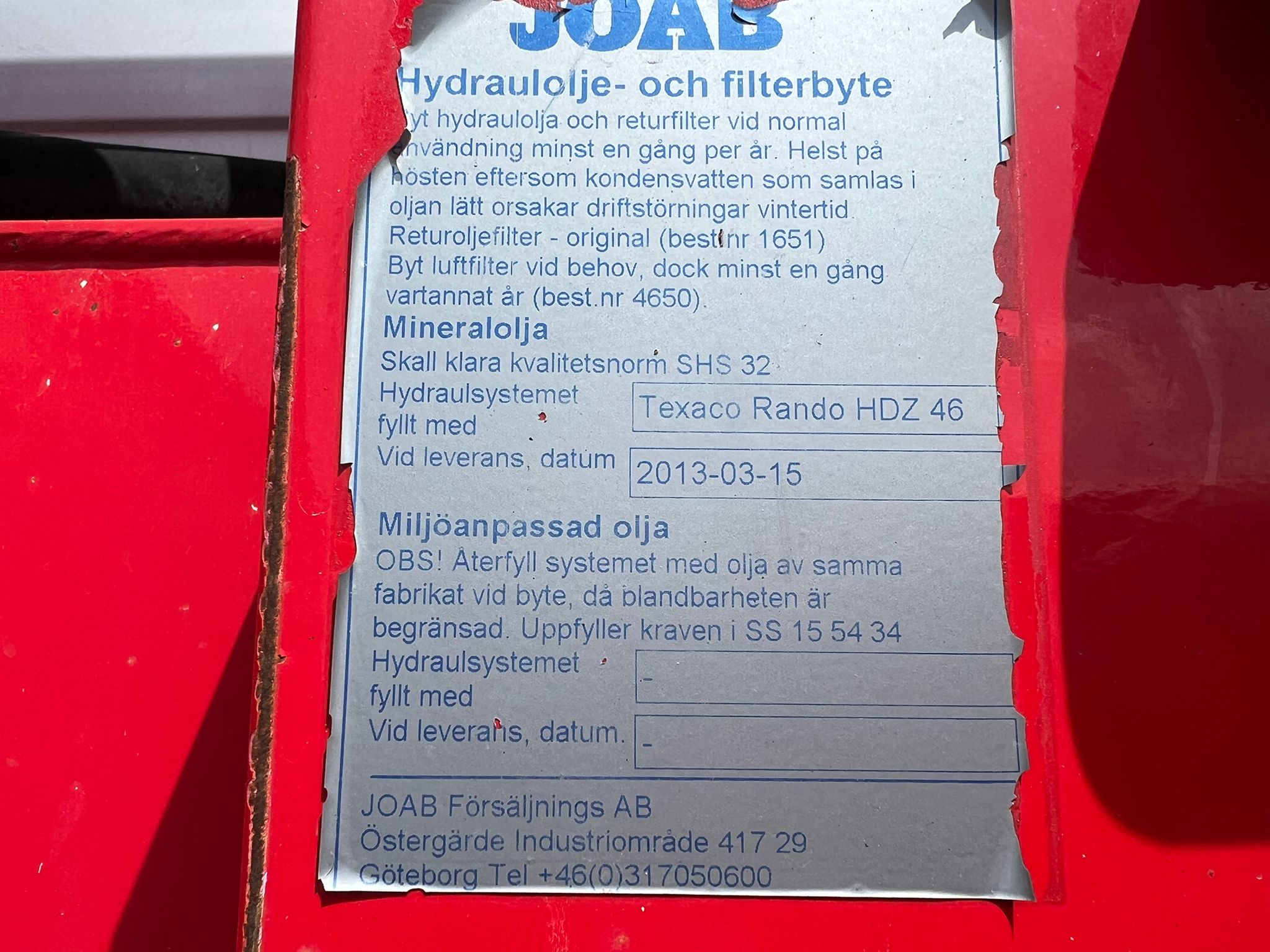 VOLVO FH500, 2013, 8×4 JOAB HOOKLIFT + HYDRAULICS