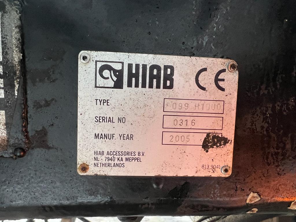 VOLVO FM9 300, 2005, 4×2 HIAB CRANE